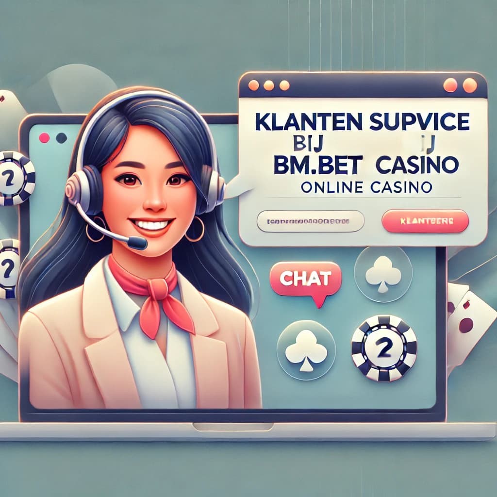 Klantenservice bij Bm.Bet online casino