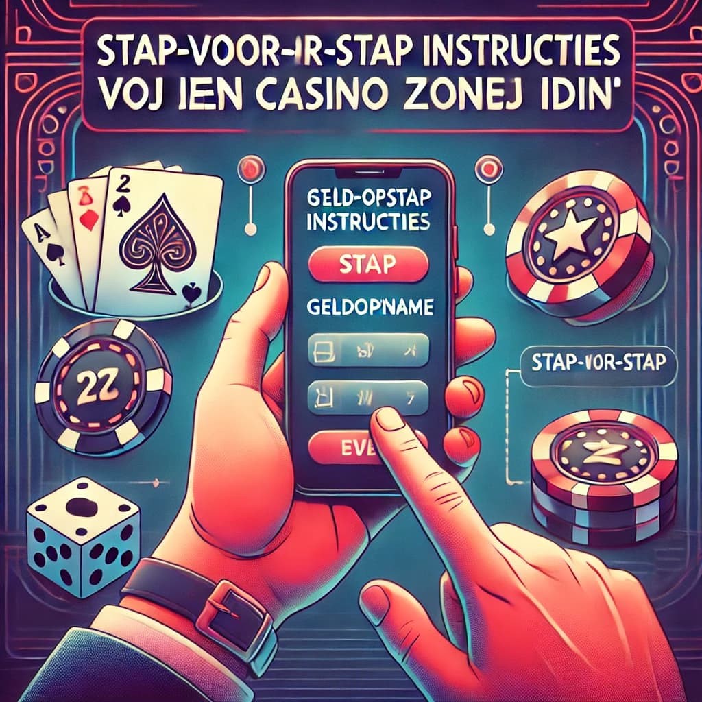 Stap-voor-stap Instructies voor Geldopname bij een Casino zonder iDIN